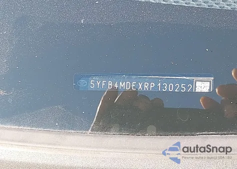 2024 Toyota Corolla Le from USA, damaged, VIN 5YFB4MDEXRP130252